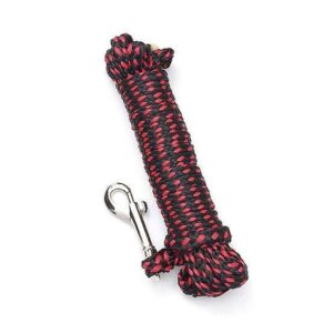 Karlie ASP Suchleine - Schwarz-Rot - 8 mm, 5 m