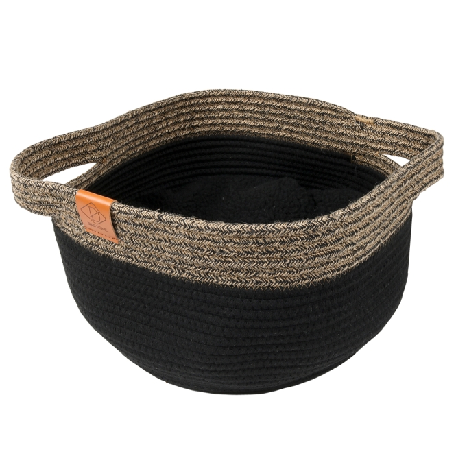 D&D Katzenkorb Tod - schwarz