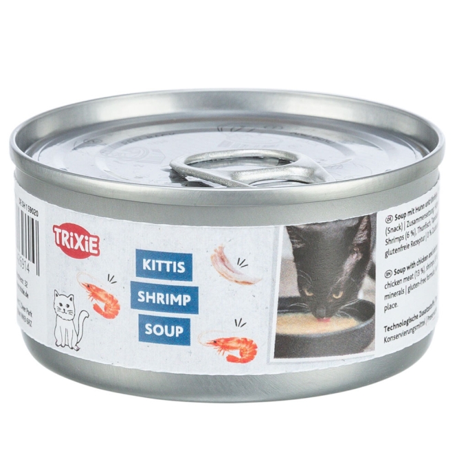 Trixie Kittis Shrimp Soup - 4 × 80 g – Bild 3