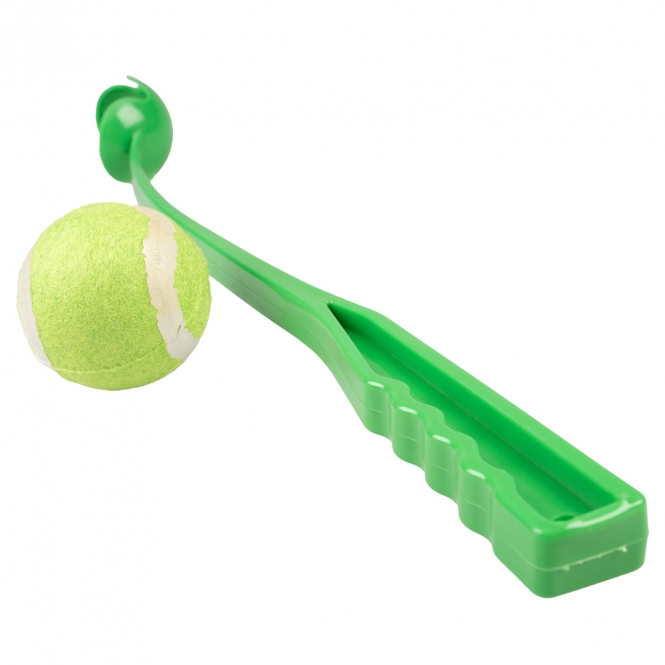 Duvoplus Tennisballwerfer - grün - 40 cm – Bild 3