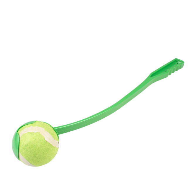 Duvoplus Tennisballwerfer - grün - 50 cm