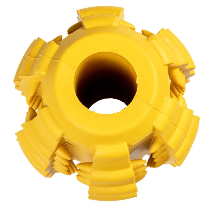 Duvoplus Ball Griplay Rugby - Gelb – Bild 3