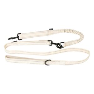 Duvoplus EXPLOR Ultimate Fit 2in1 Leine Fashion - antique white - 180cm - 16mm