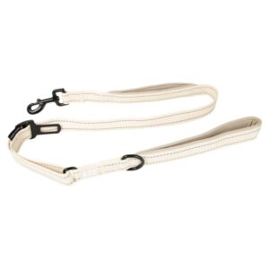 Duvoplus EXPLOR Ultimate Fit On-The-Road-Leine Fashion - antique white - 130cm - 16mm