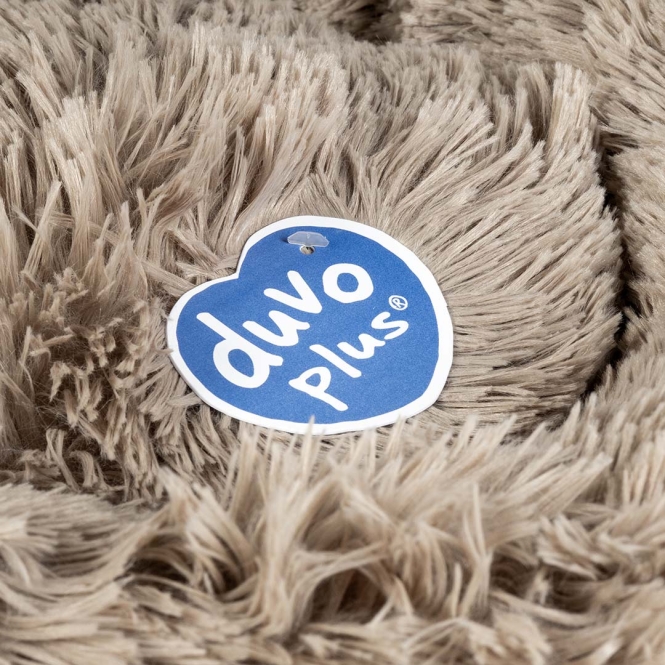 Duvoplus Donutbett Snug - beige - S - 50x50x13cm – Bild 3