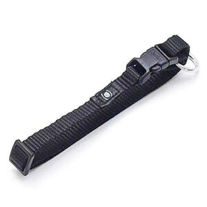 Karlie ASP Halsband verstellbar - Schwarz - 40 mm, 55-75 cm