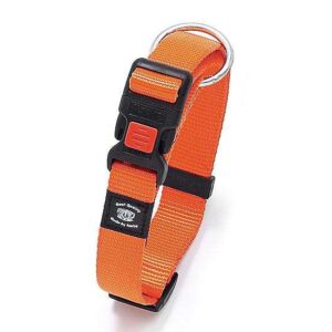 Karlie ASP Halsband verstellbar - Orange - 40 mm, 55-75 cm