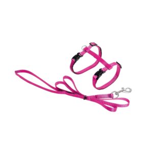 Karlie ASP Katzengeschirr mit Leine - Pink
