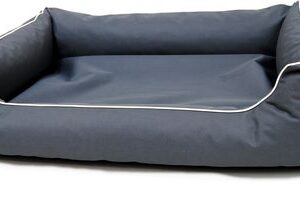 Lebon Hundebett Paula 1 - 80x60cm - Grau